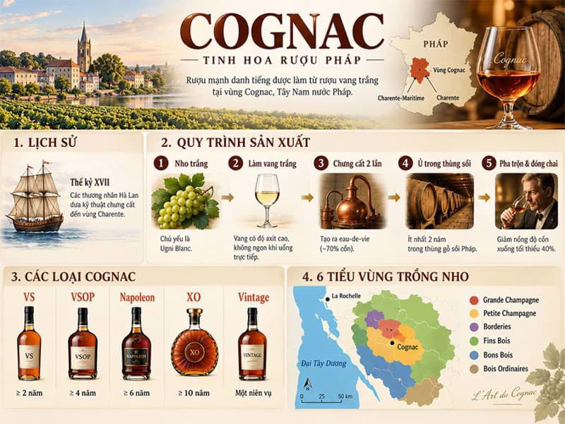 Rượu Cognac là gì?