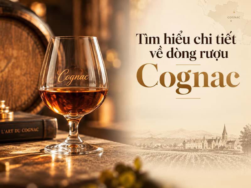 Tìm hiểu chi tiết về dòng rượu Cognac