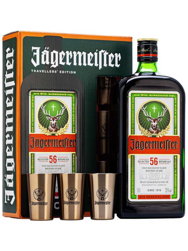 Jagermeister 1L Hộp quà Travellers' Edition