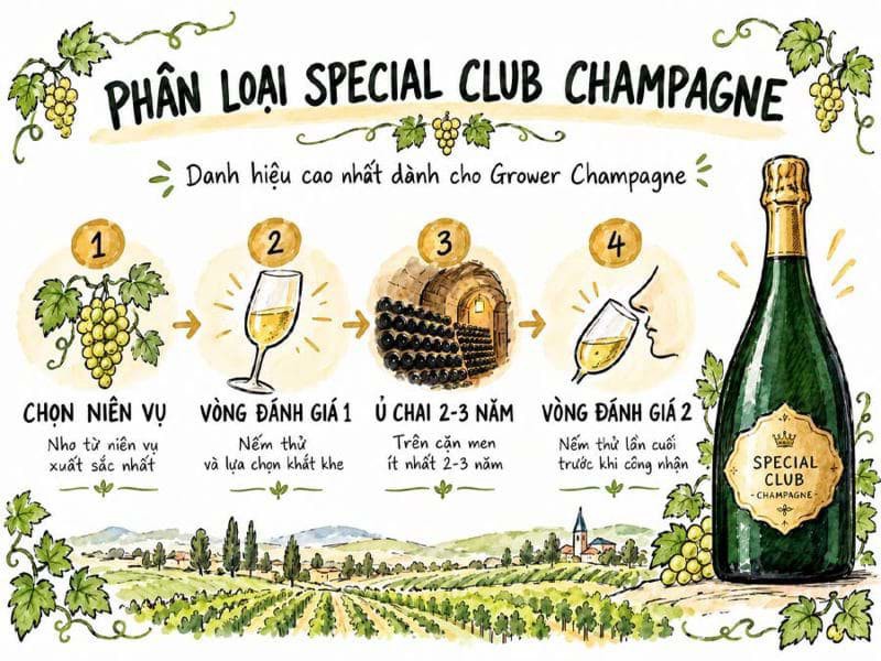 Phân loại Special Club Champagne là gì?