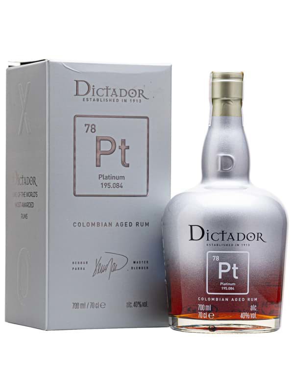 Rum Dictador Platinum (78 Pt)