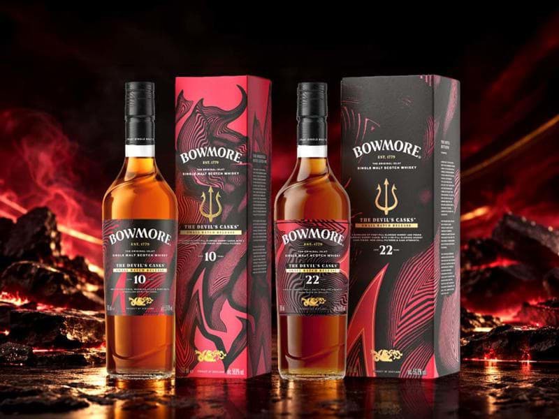 Bowmore ra mắt dòng sản phẩm The Devil's Casks
