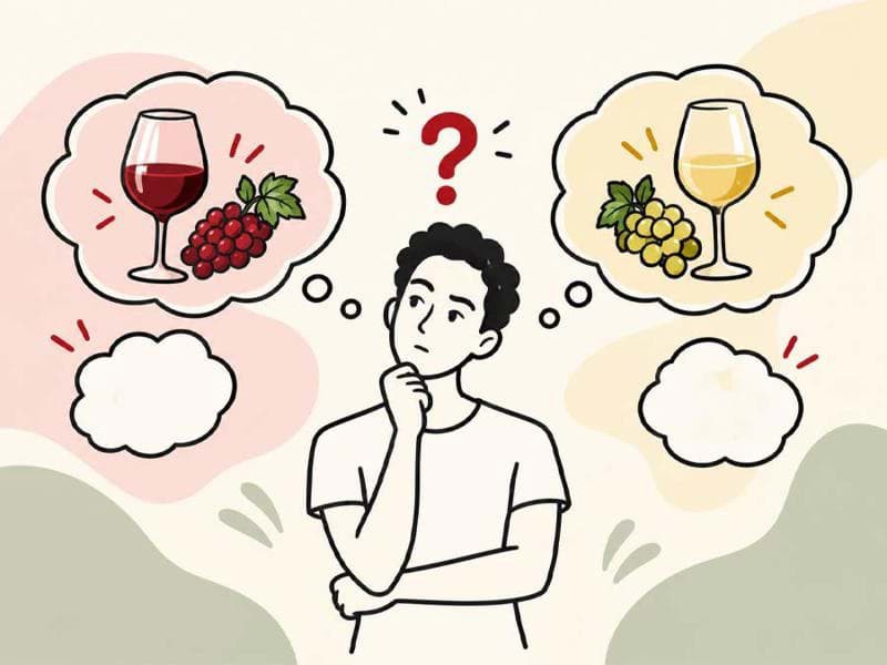 Chọn vang đỏ hay vang trắng?