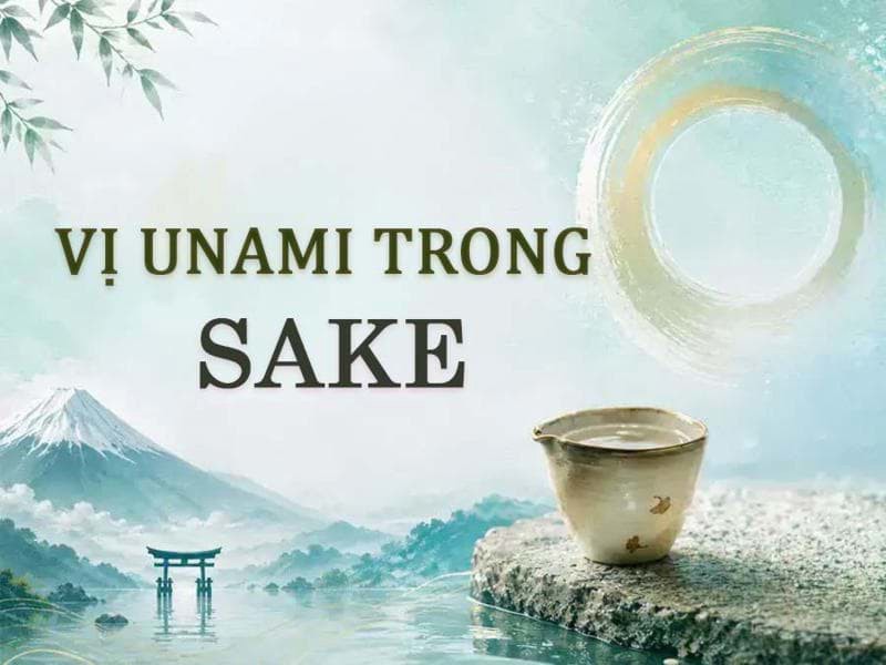 Unami trong rượu Sake là gì?