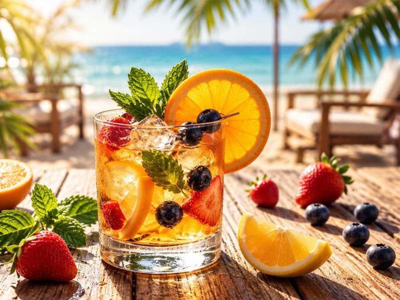 6 loại Whisky Cocktail trái cây cho mùa hè