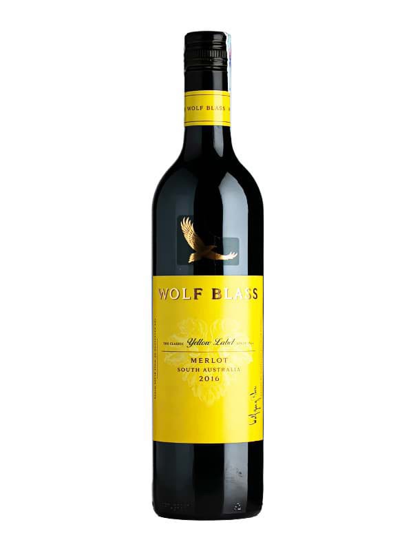 Rượu vang Wolf Blass Yellow Label Merlot