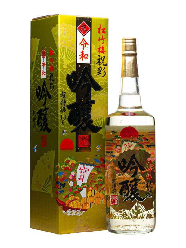 Sake mặt trời đỏ Takara - vàng 1.8L