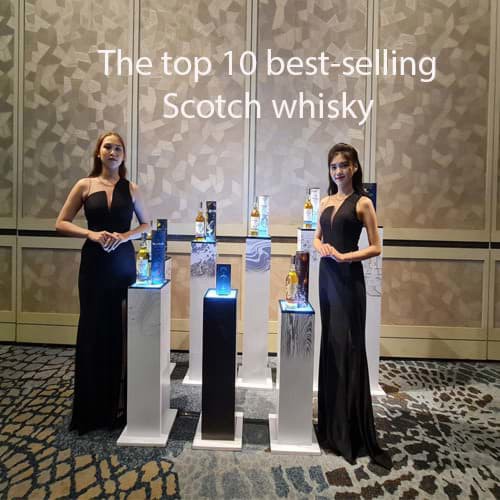 Top 10 thương hiệu whisky Scotland bán chạy nhất - 2020
