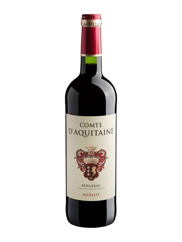 Rượu vang Comte D'Aquitaine Bergerac Merlot