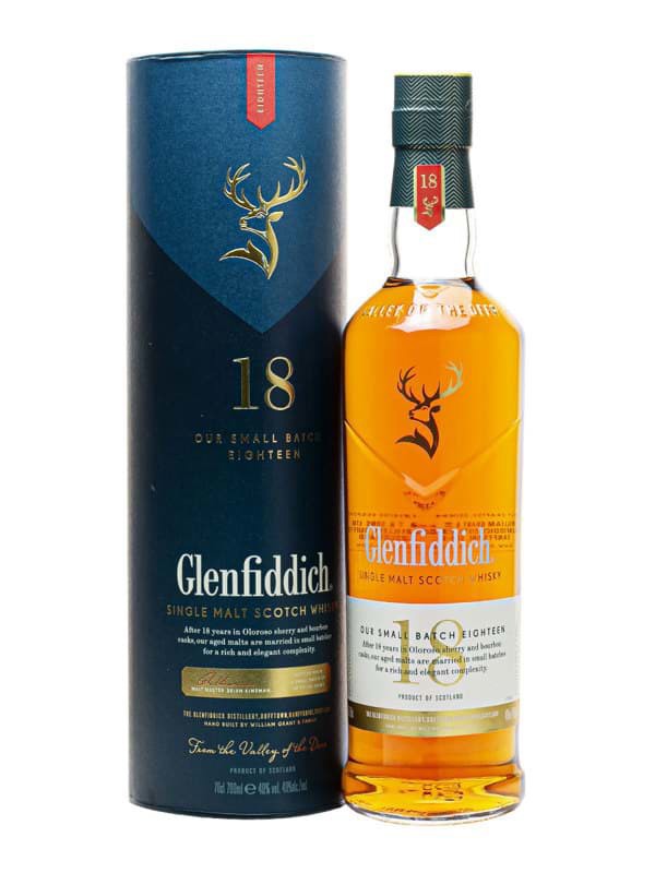 Glenfiddich 18 năm (Single Malt Scotch Whisky)