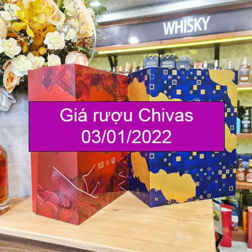 Cập nhật giá rượu Chivas Tết 2022 - 03/01/2022
