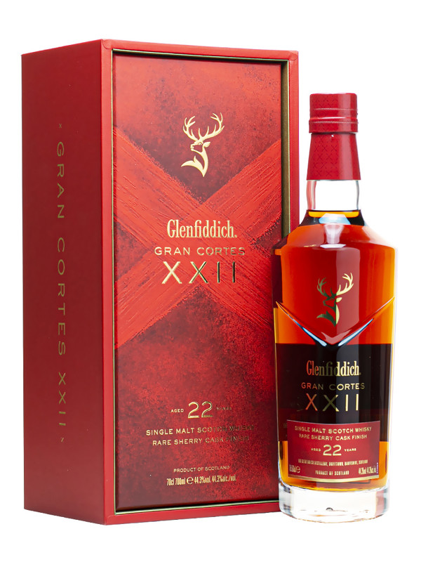 Glenfiddich 22 năm - Gran Cortes XXII (Single Malt Scotch Whisky)