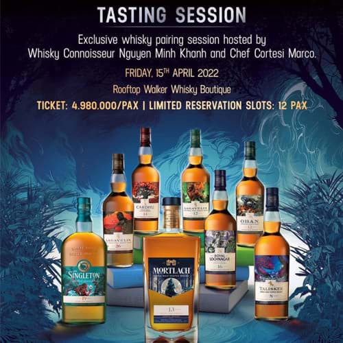 Tasting Session -"LEGENDS UNTOLD" Special Release 2021 ngày 15/04/2022