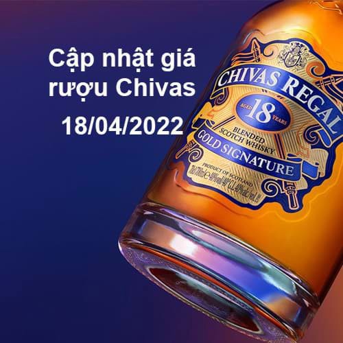 Tăng giá rượu Chivas - 18/04/2022