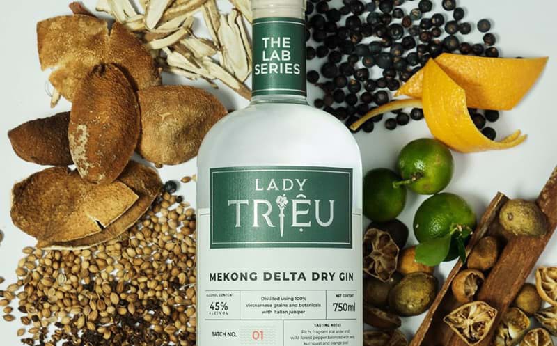 Lady Trieu Mekong Delta Dry Gin