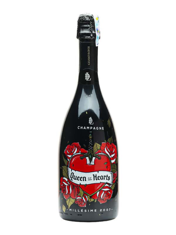 Champagne Queen of Hearts Black