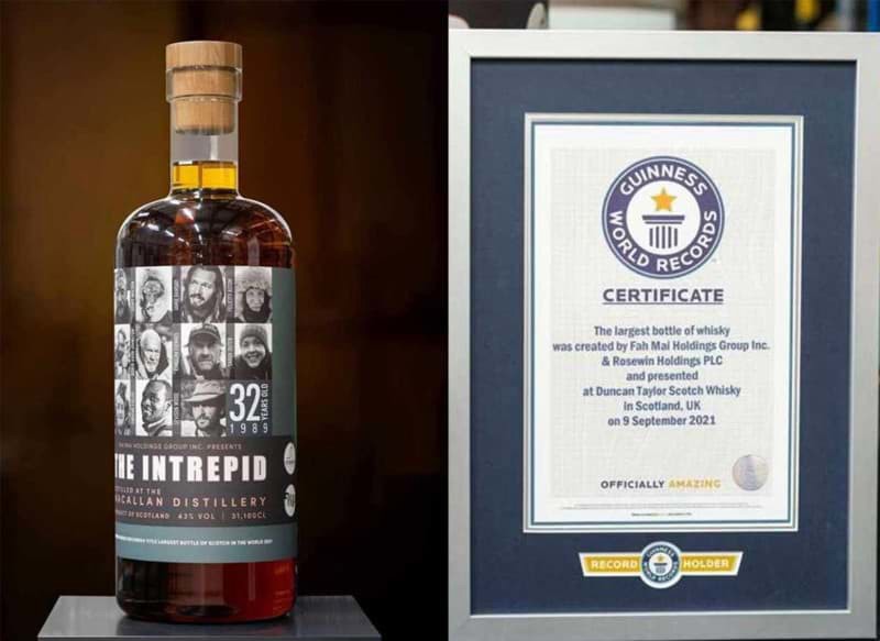Macallan The Intrepid Guinness the gioi