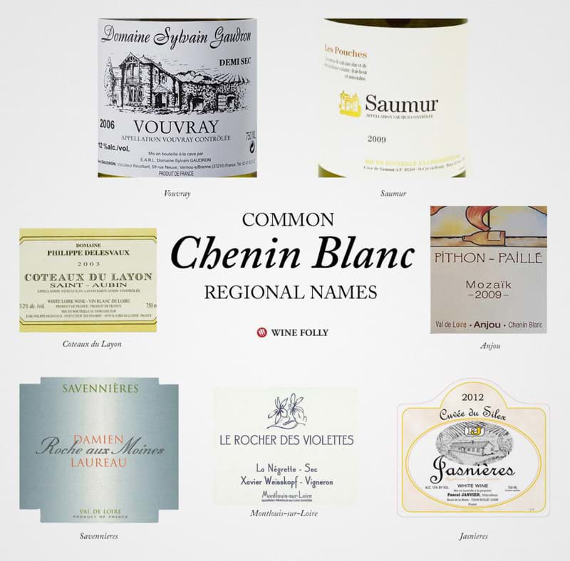 vang trắng Pháp Chenin Blanc