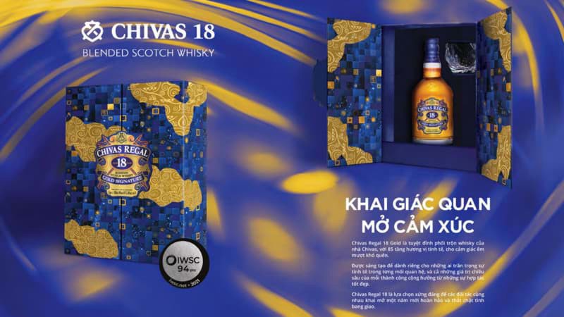 Chivas 18 hop qua tet 2022